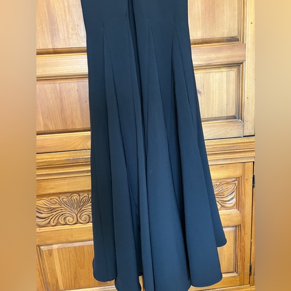 Jovani 06403 Black Ruched Dress without Wrap - Picture 12 of 14